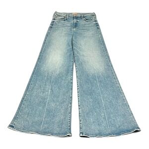 MOTHER Twister Skimp Jeans Size 28 Ropin N Ridin Light Wash Denim
